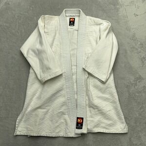 KI International Judo Gi Top Unisex Size 2 White Cotton Martial Arts Uniform